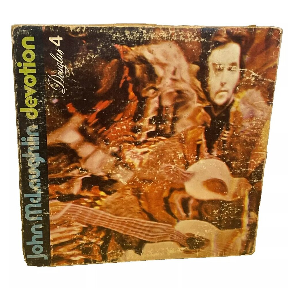 John McLaughlin Devotion (Vinyl, 1972) Douglas KZ-31568 Good+ LP Record Album